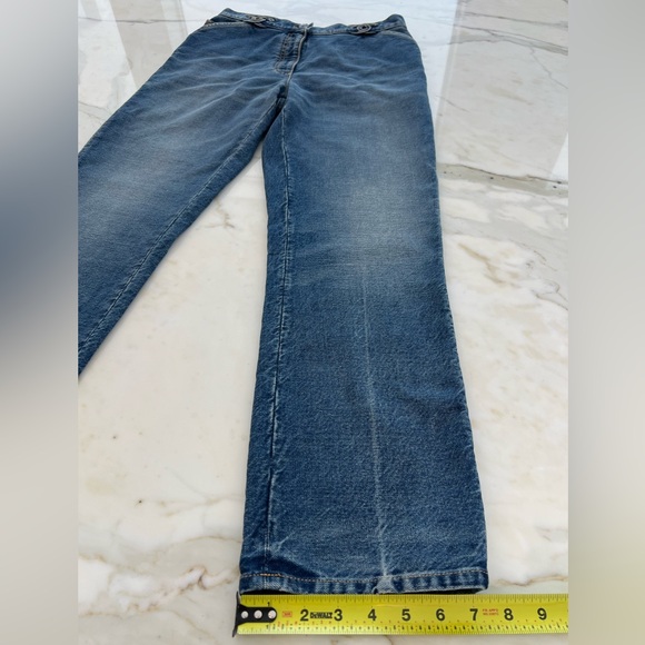CHANEL 24S RUNWAY CC BLUE JEANS SIZE FR 36 / US 4 NWTS! - Picture 15 of 17